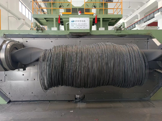 プレストレスの鋼糸産業用ワイヤショットブlastingマシン 6m x 5m 50T容量
