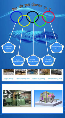 6 メートル長ワイヤロープ・ストッド・デルースティング・ショット・ブレーシング・マシン