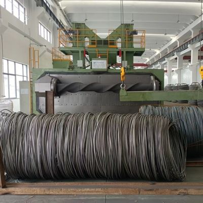 6.6*5.5*6m 地上高度 鉄線ロープとワイヤーショットブレーシングマシン