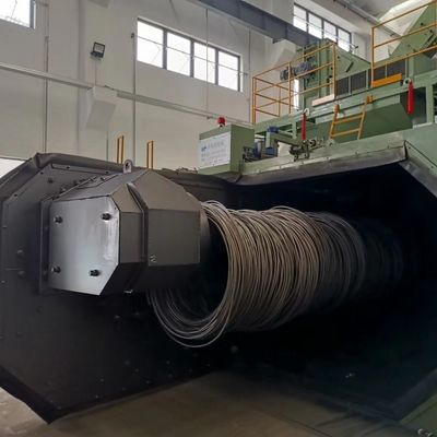 6.6*5.5*6m 地上高度 鉄線ロープとワイヤーショットブレーシングマシン