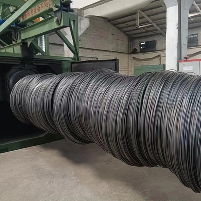 エネルギー - 低強度労働強度のための単ステーションワイヤコイルショットブlastingマシン