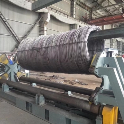 鉄鋼産業用ワイヤショットブラスト機 6m x 2m SA2.0-SA2.5 表面清潔性