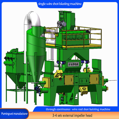 37/30/22 Kw/Piece PMW-DX3-22/38 シングルオンラインワイヤストッドショットブレーシングマシン5.5-42mm