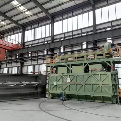 オーダーメイド可水平丸いワイヤーショットブレッシングマシン Pmw5300 7-15t生産