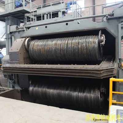 固定材産業におけるPMW-5500特殊ワイヤストッドショットブレッシング機械のカスタマイズ