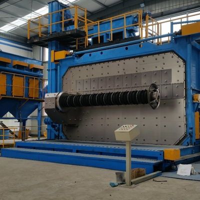 固定材産業におけるPMW-5500特殊ワイヤストッドショットブレッシング機械のカスタマイズ