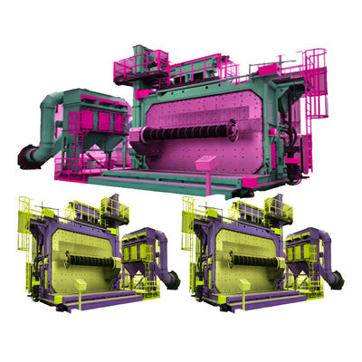 固定材産業用 調整可能なワイヤストッドショットブレッシングマシン 容量80トン