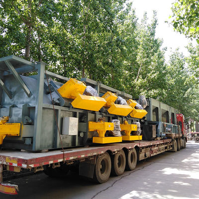 固定材産業用 調整可能なワイヤストッドショットブレッシングマシン 容量80トン