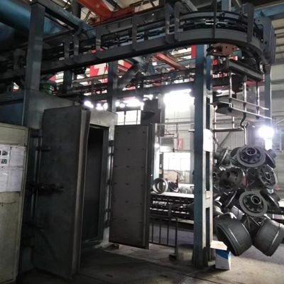 自動車部品の鉄鋼の腐朽除去のための特殊なショットブレーシングマシン