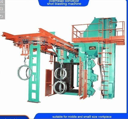 オーバーヘッドコンベヤー ショットブレーシングマシン 洗浄用の新開発された磨材分離機