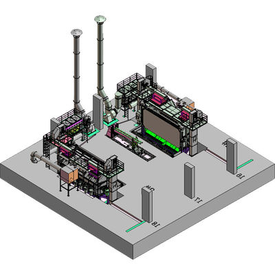 超耐磨ドア Pmw5500 ワイヤストッドコイル ショット ブラッシング マシン 高度なクリーン