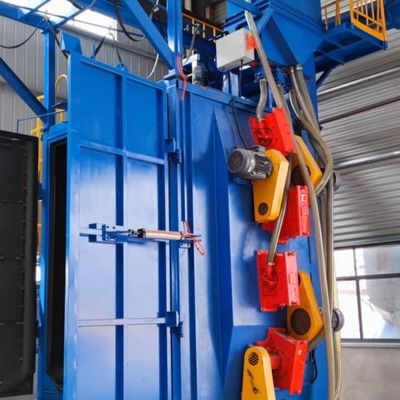 鋳造産業 スタッドレスタイヤ ショットブレッシング 機械 調整可能