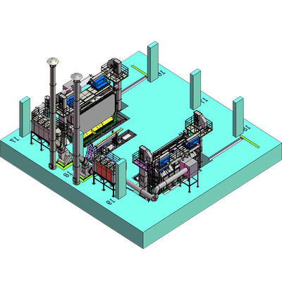 ワイヤ損失 0.2-0.3% Pmw5500 ワイヤストッドコイル 冷鍛造鋼のためのショットブースト機