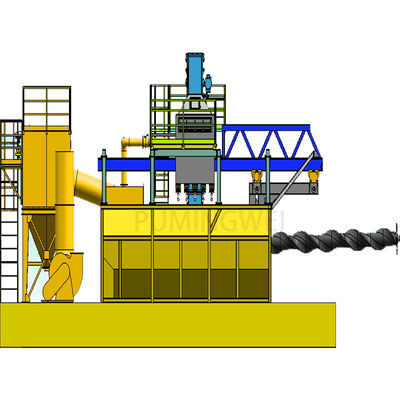 パーソナライズされたPumingweiワイヤストッドコイルショットブレッシングマシン ワイヤレンジから6.5-42mm
