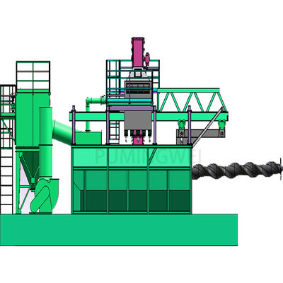 パーソナライズされたPumingweiワイヤストッドコイルショットブレッシングマシン ワイヤレンジから6.5-42mm