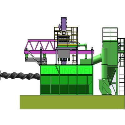 高潔度PMW5000D 3Dワイヤー・ストッド・コイル・ショット・ブレッシング・マシン