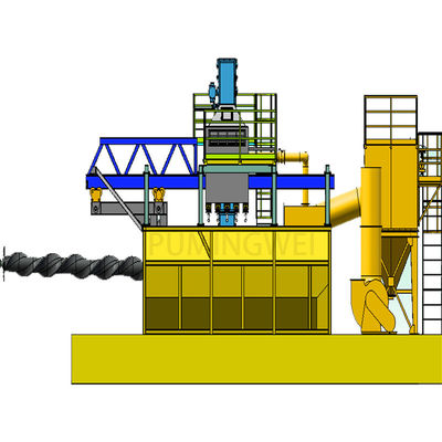 高潔度PMW5000D 3Dワイヤー・ストッド・コイル・ショット・ブレッシング・マシン