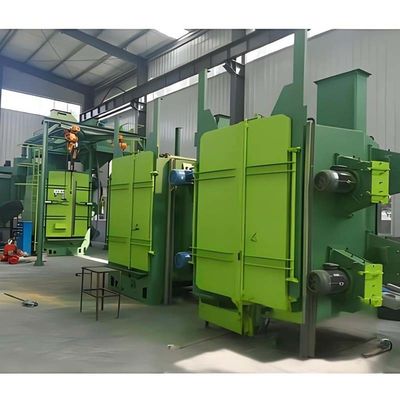 製造プロセス用のヘアヘッドフック型連続ハンガーショットブレッシング機器