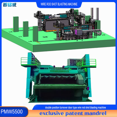 12.5*5.5*6.4m ワイヤー・スティック・コイル・ショット・ブレーシング・マシン