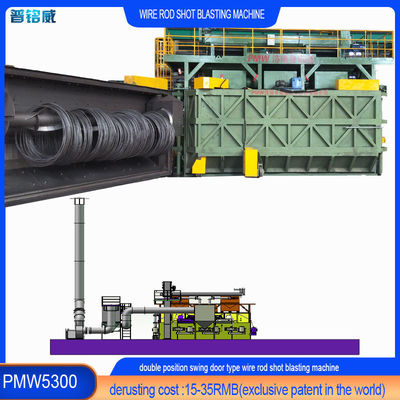 高潔度ショットブレッシングマシン 12mm 厚さとパルスカートリッジフィルター