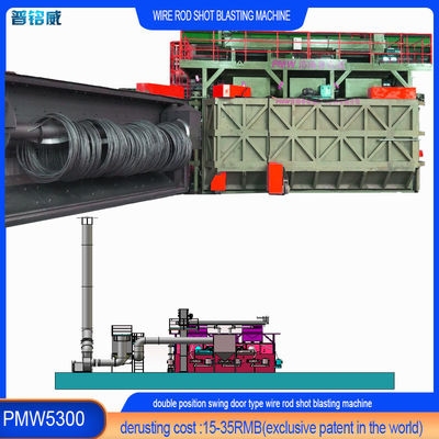 高潔度ショットブレッシングマシン 12mm 厚さとパルスカートリッジフィルター