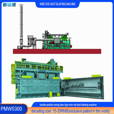 高潔度ワイヤストッドコイルショットブレッシングマシン プミンウェイ