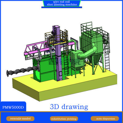 シングル ポジション 吊り 引ける モバイル マンドル ワイヤ ストッド コイル ショット 吹き飛ばし 機械