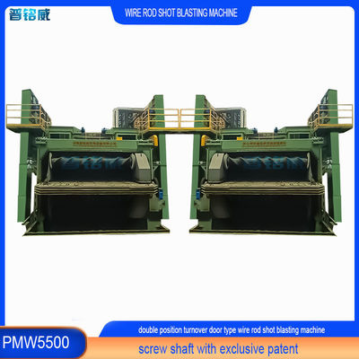 電気ワイヤロープ・ストッド・コイル・ショット・ブレッシング・マシン ワイドワイヤ・レンジ・オペレーション・効率化