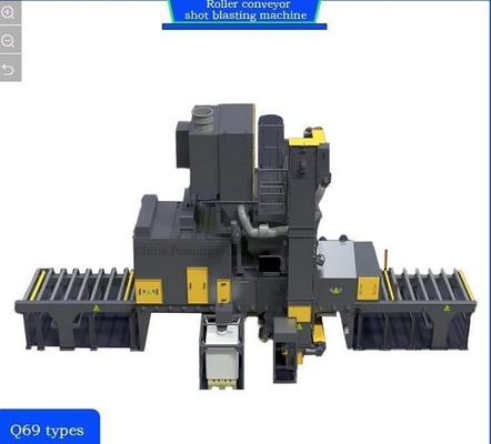 4*11kw 高コンベクション 前熱ロールコンベヤー ショット 吹き飛ばし 機械 カスタマイズ