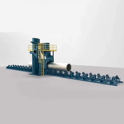 Q69 シリーズ ロールコンベヤー 工品表面処理のためのショットブレッシングマシンを通して