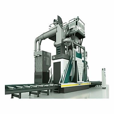 ローラーコンベア H ビーム 鋼鉄 ショット ブlasting マシン 1 年間の販売後サービス