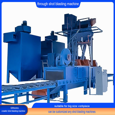 パーソナライズされた電気ローラーコンベヤー ショットブレッシングマシン
