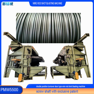 18-35RMB/T 脱毛コスト 袋式粉塵収集機付きのワイヤロッドコイルショットブレーシングマシン
