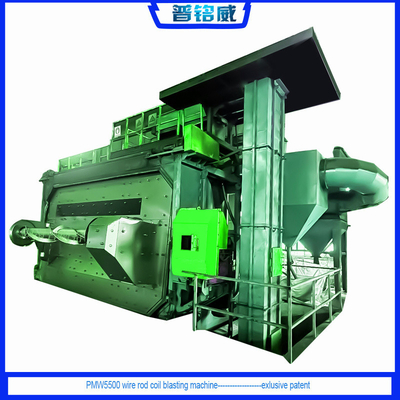 18-35RMB/T 脱毛コスト 袋式粉塵収集機付きのワイヤロッドコイルショットブレーシングマシン