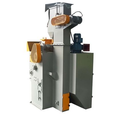 ゴムクローラー型自動化付きの不粉鋼垂直ショットブースト機