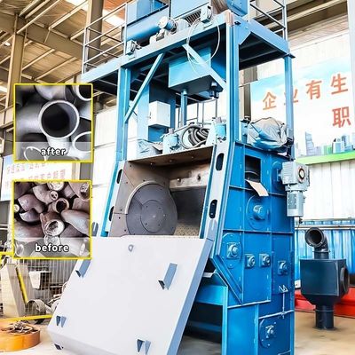 高清度の鉄鋳造用ゴム・トラッキング・ショット・ブラッシング・マシン・クローラー・アブラータ