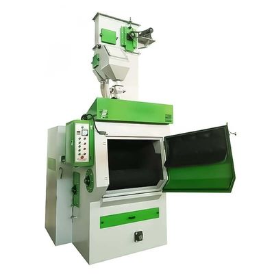 高潔度ゴムタムブルベルトショットブラッシングマシンとナッツとボルトの清掃