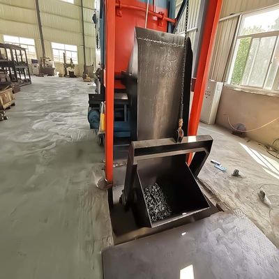 高潔度ゴムタムブルベルトショットブラッシングマシンとナッツとボルトの清掃