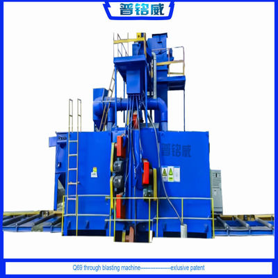 4*120 総電源 QWD80 メッシュベルト ショットブレイシング クリーニングマシン