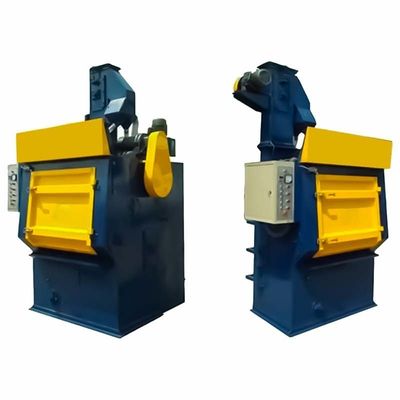 高容量600kgゴムコンベヤー ショット ブラッシングマシン 調整可能なオプション