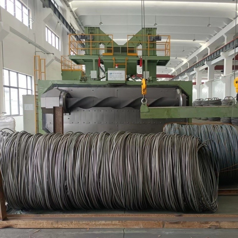 6.6*5.5*6m 地上高度 鉄線ロープとワイヤーショットブレーシングマシン