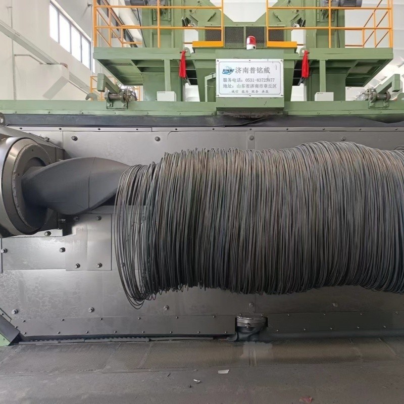 5つ星のサービスとデザインの自動散布ワイヤ専用ショットブレイシングマシン