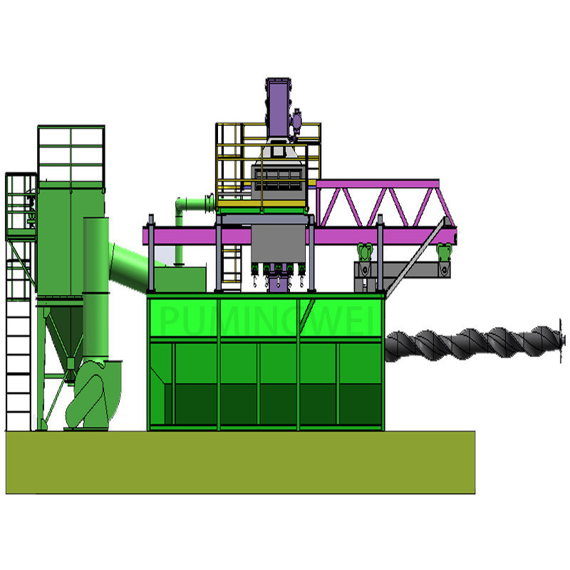 高潔度PMW5000D 3Dワイヤー・ストッド・コイル・ショット・ブレッシング・マシン