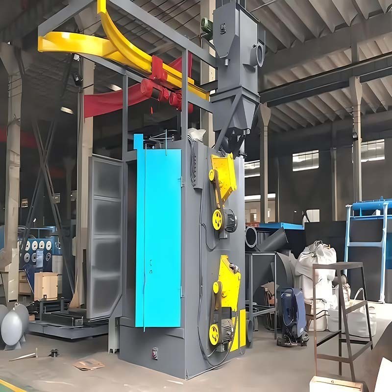 電動燃料 パーソナル ハンガー型 フックハンガー型 LPGシリンダー ショットブレーシングマシン