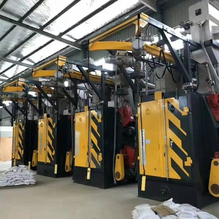 電気燃料 2500kg 黄色いスピナーハンガーフックタイプショットブレイシングマシン 1