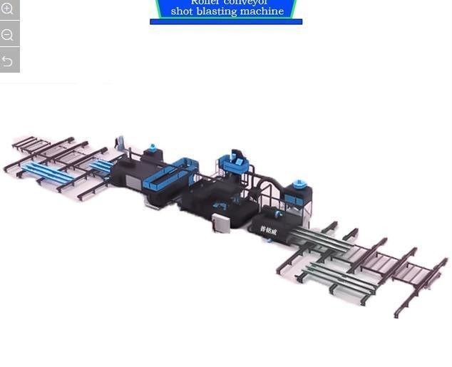 電動燃料 多種モデル ローラーコンベヤー ショット ブラスト 掃除機 2024