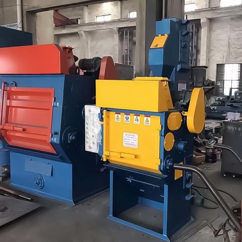 26 鋳造物における腐蝕除去のための総力クローラーゴムショットブースト機